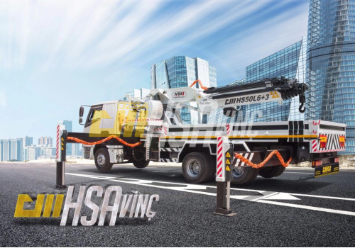 HS50 – 16 Ton Vehicle Mounted Hydraulic Crane